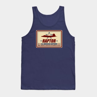 F-22 Raptor Tank Top